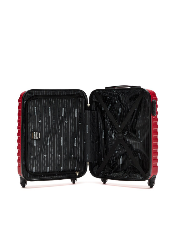 WITTCHEN WITTCHEN Rankinio bagažo lagaminas 56-3A-391-30 Raudona