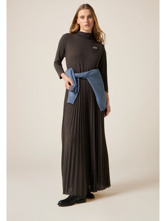 Oltre Oltre Abito da sera 7072J000959N013 Grigio A-Line Fit