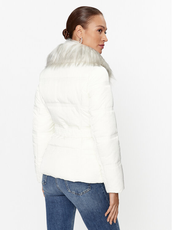 Guess Guess Zimné bundy W3BL27 WFQW2 Écru Regular Fit