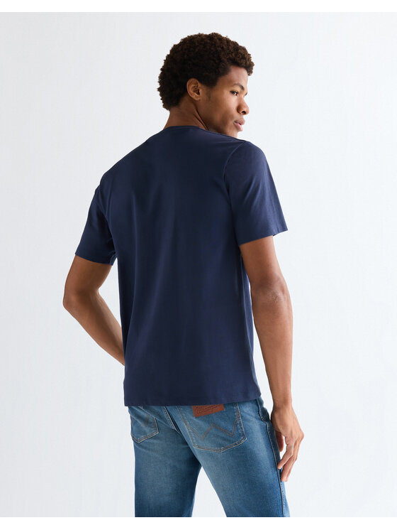 Wrangler Wrangler T-shirt SMALL AMERICANA TEE Blu Regular Fit