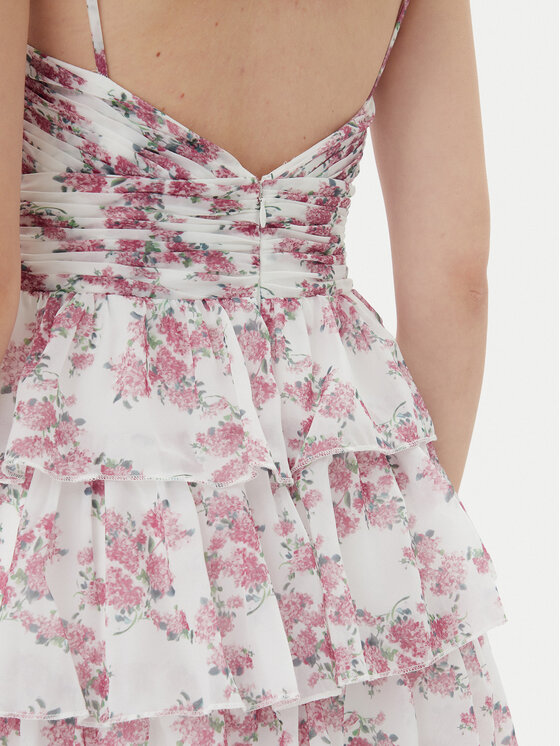 Hey Kyla Hey Kyla Sukienka wieczorowa 5AH016HK Kolorowy Regular Fit