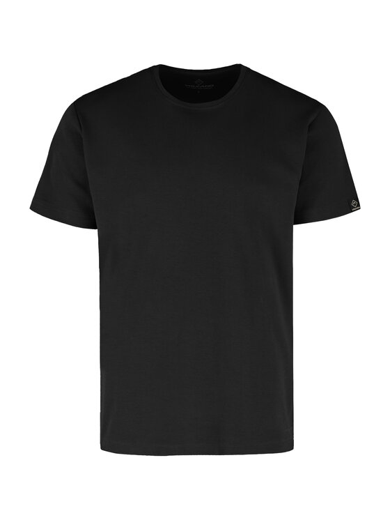 Volcano Volcano T-Shirt T-BAS Czarny Regular Fit