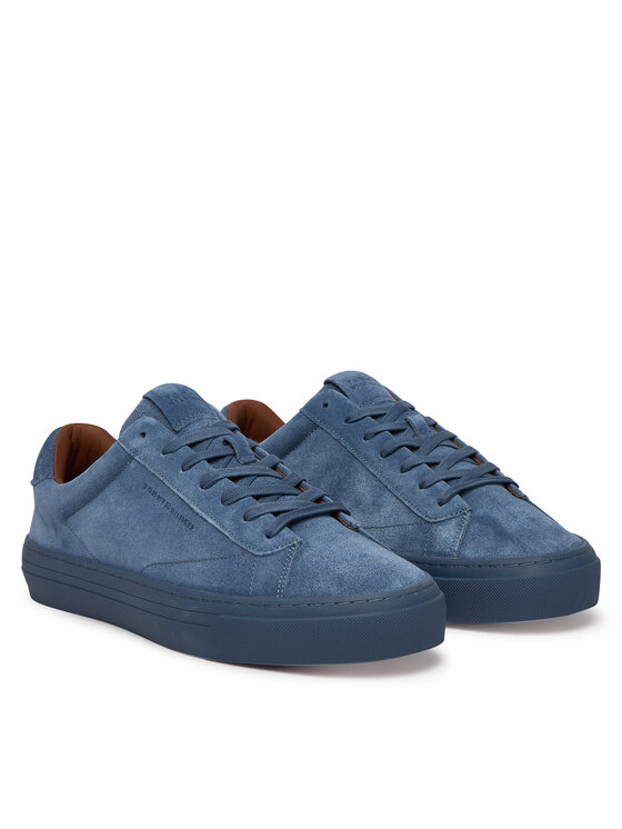 Tommy Hilfiger Tommy Hilfiger Sneakersy Park Premium Suede FM0FM05829 Niebieski