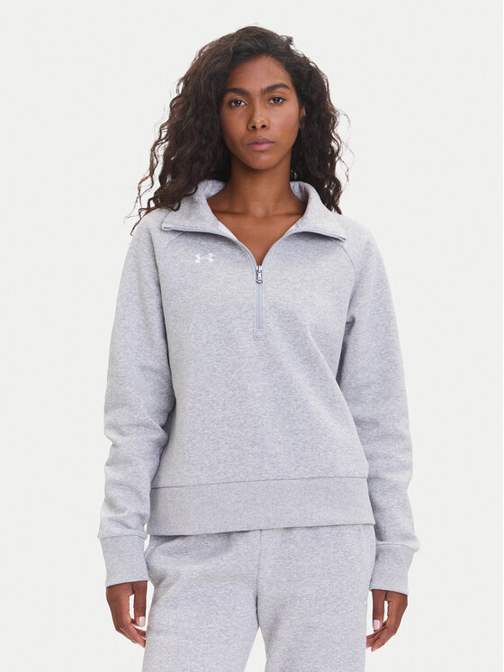 Under Armour Under Armour Суитшърт Ua Rival 1379492 Сив Loose Fit