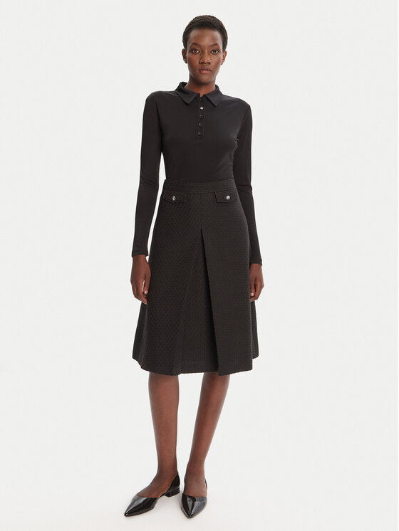 HUGO HUGO Bluză Darosevil 50543100 Negru Regular Fit