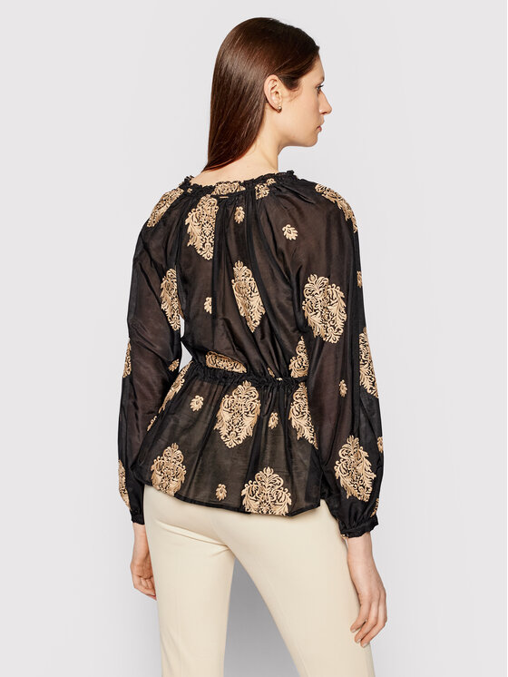 Blusa Prodelsi PGP21333BL Nero Regular Fit