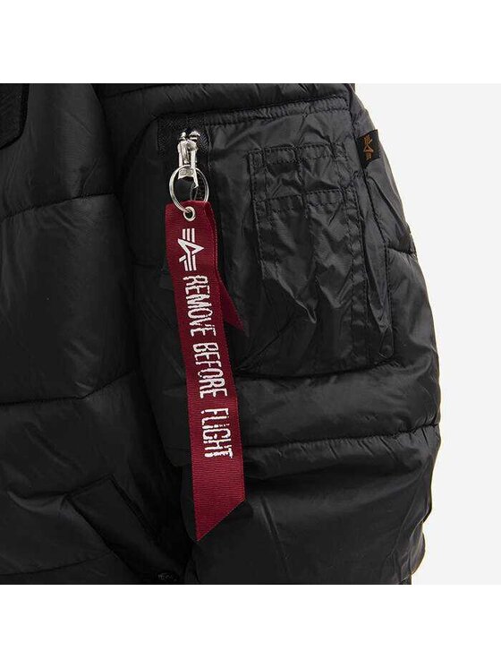 Alpha Industries Alpha Industries Kurtka zimowa AI.118107-285-M Czarny Regular Fit