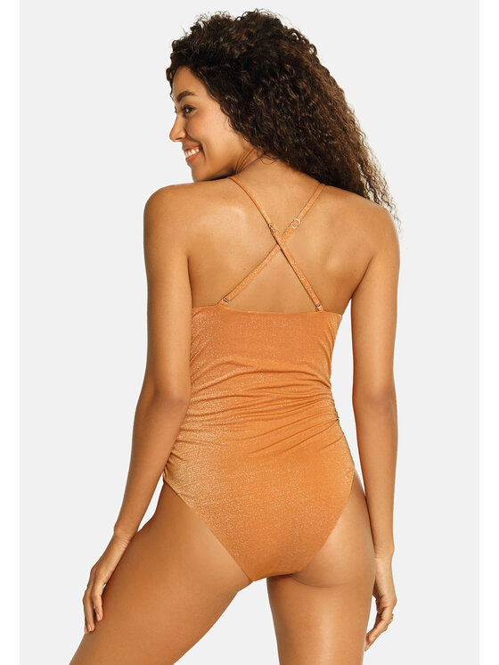 Feba Feba Strój kąpielowy FL24 Miedziany