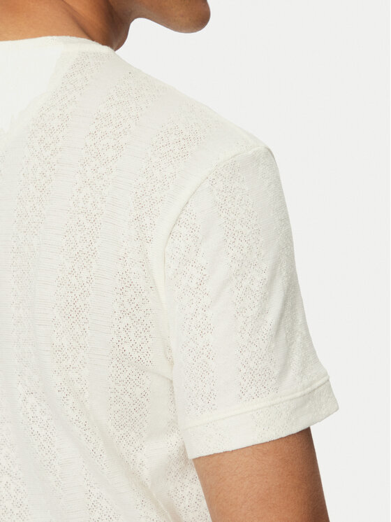 Marciano Guess Marciano Guess T-krekls 5GHI06 6321A Écru Regular Fit