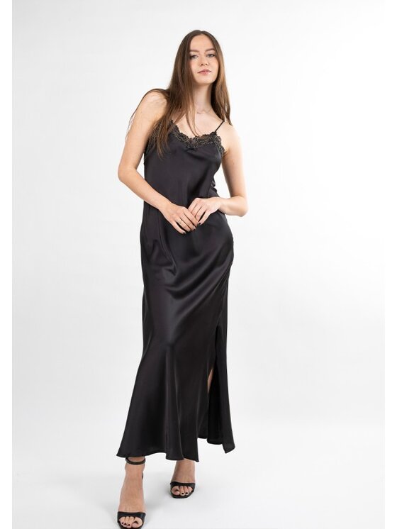 DKaren Lingerie DKaren Lingerie Halka Rut Czarny Close Fit