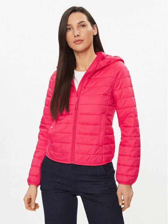 United Colors Of Benetton United Colors Of Benetton Демісезонна куртка 2TWDDN024 Рожевий Regular Fit