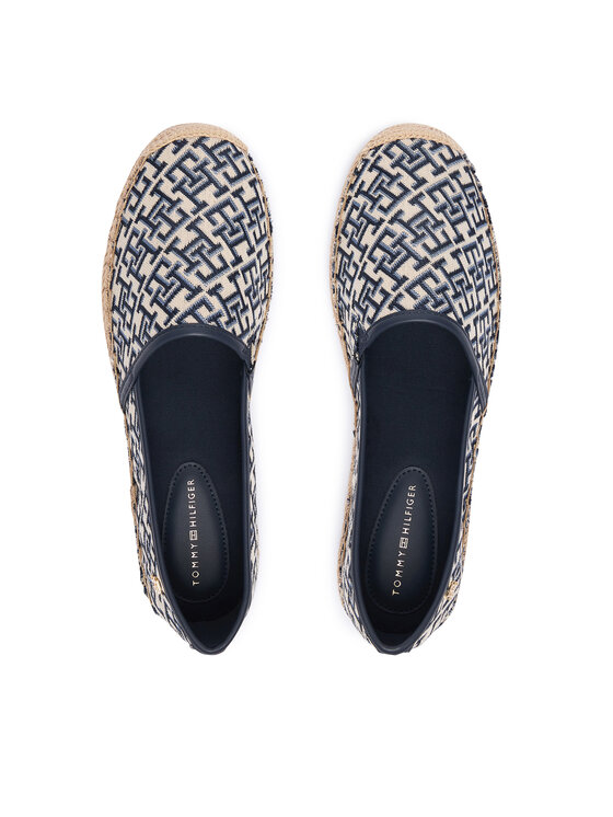 Tommy Hilfiger Tommy Hilfiger Espadrillas Th Monogram Jacquard FW0FW09501 Marrone