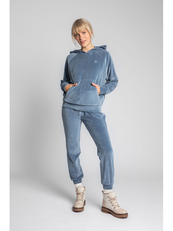 LaLupa LaLupa Bluza LA013 Niebieski Comfortable Fit