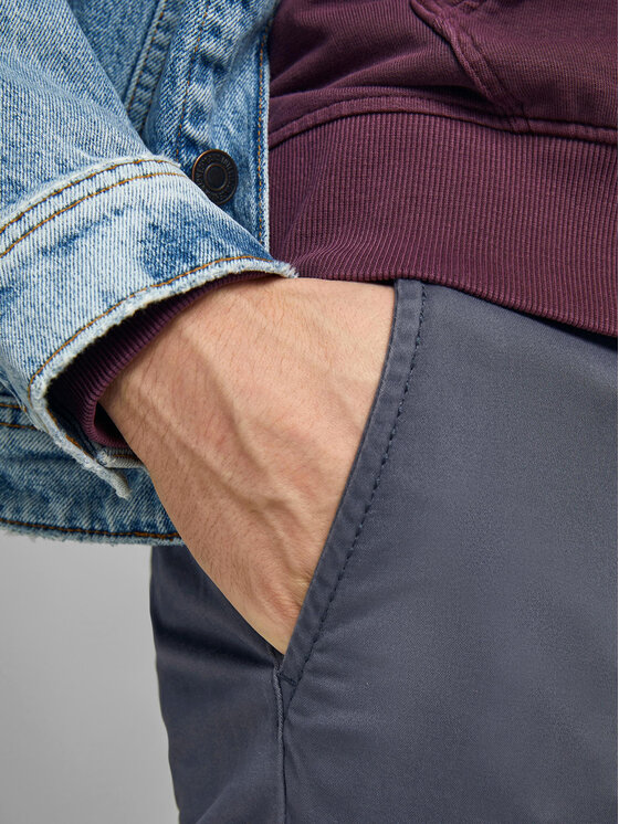 Jack&Jones Jack&Jones Chinos Jjimarco Jjbowie 12176042 Grau Slim Fit