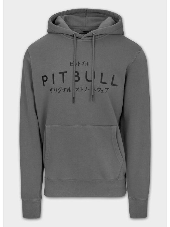 PITBULL PITBULL Bluza MT FUJI Szary Regular Fit