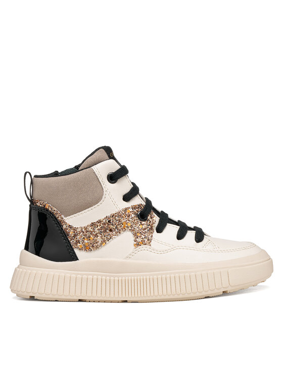 Geox Sneakers J Laquinny Girl J66M3D 05402 C1MB6 M Crem