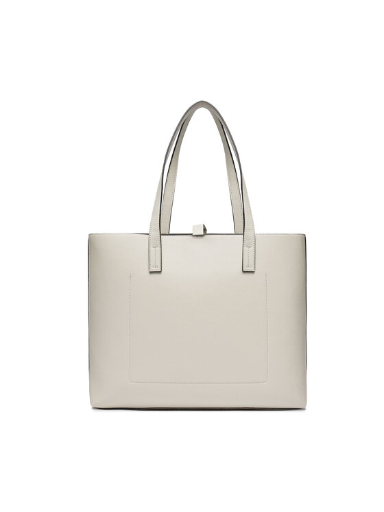 Calvin Klein Jeans Calvin Klein Jeans Geantă Minimal Monogram Slim Tote34 K60K611501 Écru