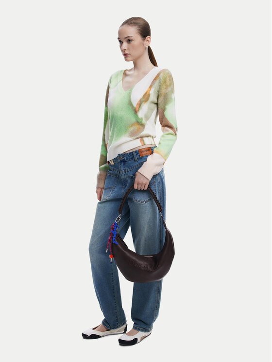 Desigual Desigual Torbica Half Logo Zante 25WAXPAX Smeđa
