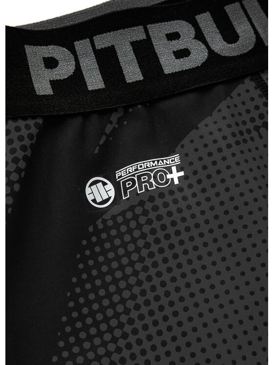 PITBULL PITBULL Legginsy Legginsy sportowe Dot Camo II S Szary Regular Fit