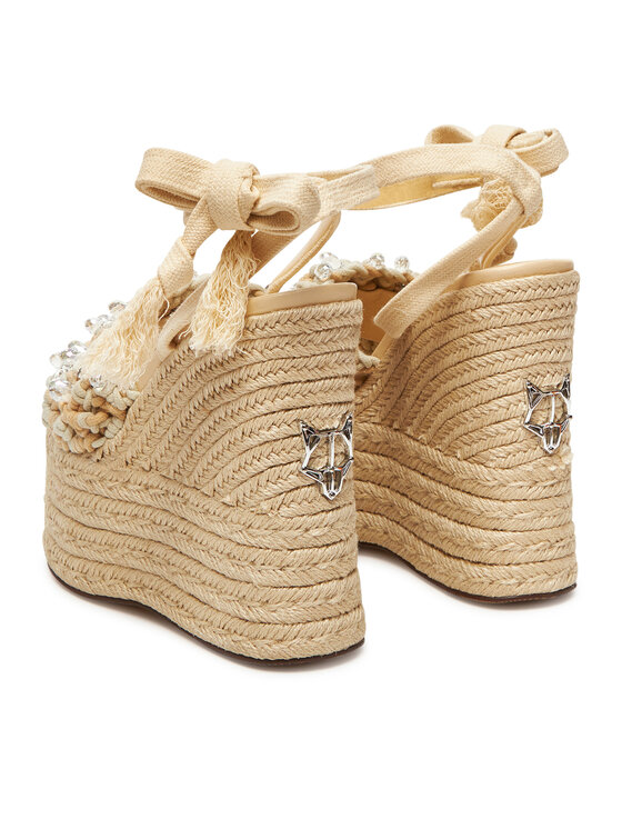 Naked Wolfe Naked Wolfe Espadrile Peony Bež