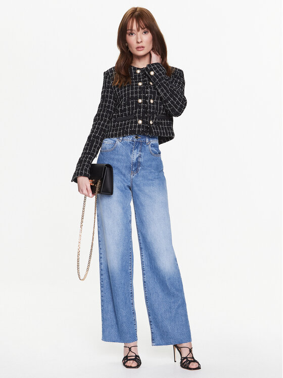 PINKO Pinko Džínsy Wilma 100173 A0GE Modrá Wide Leg