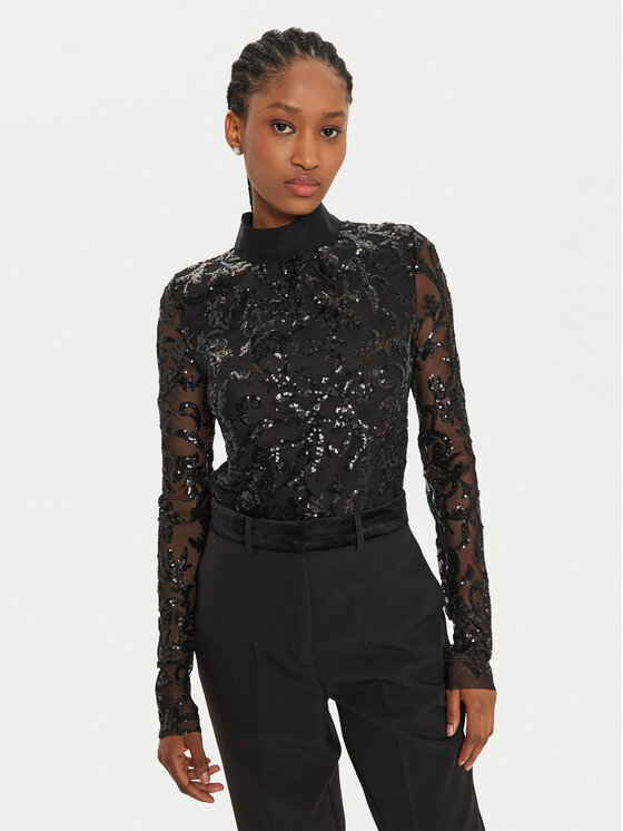 ViCOLO ViCOLO Glaustinukė TS0270 Juoda Slim Fit