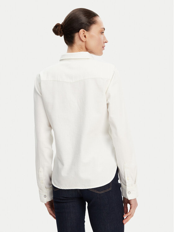 Guess Guess Сорочка W5GH35 D5NW1 Білий Regular Fit