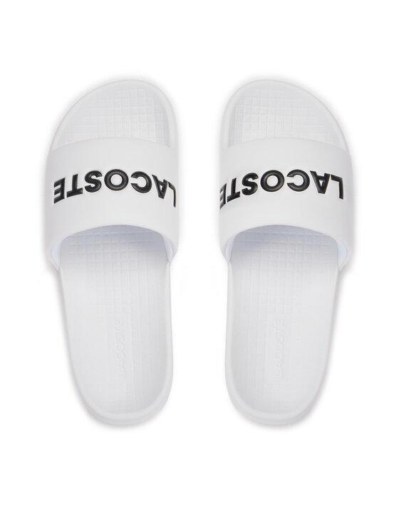Lacoste Lacoste Nazouváky Serve Slide 1.0 747CMA0025 Bílá