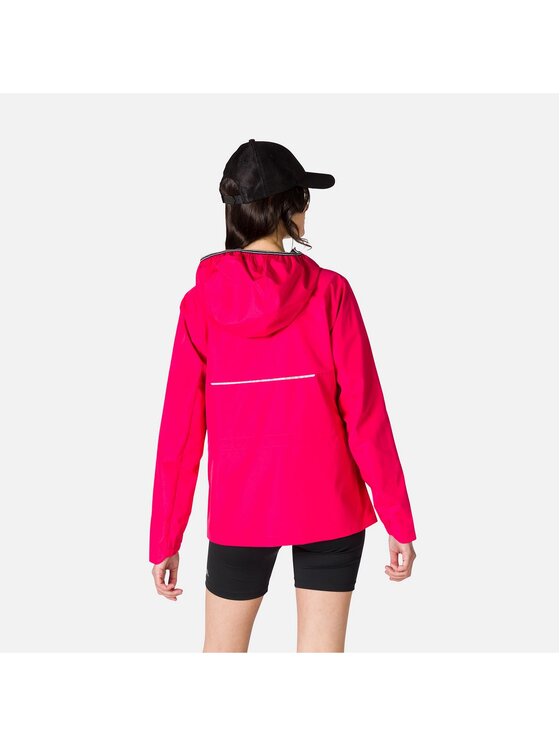 Rossignol Rossignol Kurtka przeciwdeszczowa W Skpr Active Jkt Różowy Regular Fit
