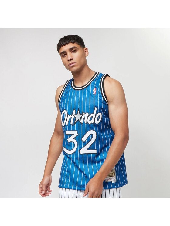 Mitchell & Ness Mitchell & Ness Tank top NBA SWINGMAN ROAD JERSEY MAGIC 94 SHAQUILLE O`NEAL Modrá Regular Fit