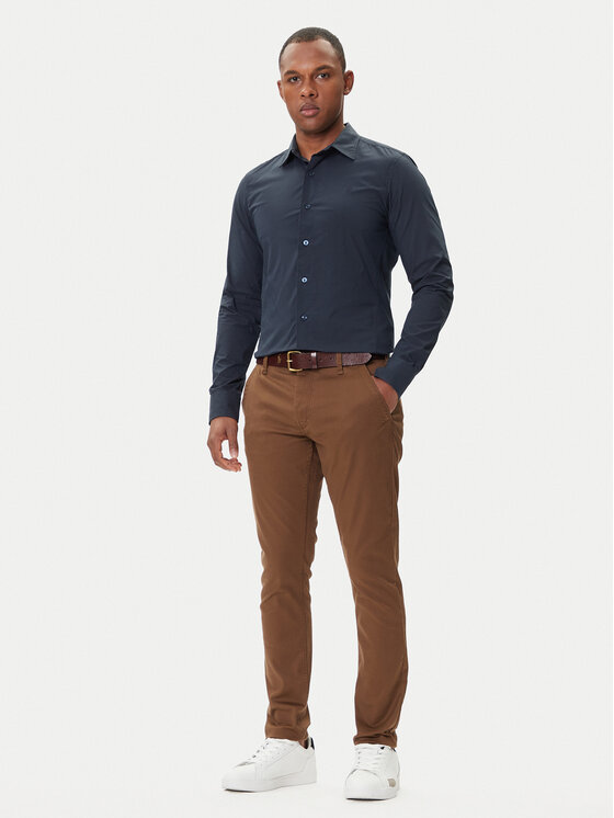 G-Star Raw G-Star Raw Košulja Uniform D25176-D321 Tamnoplava Slim Fit