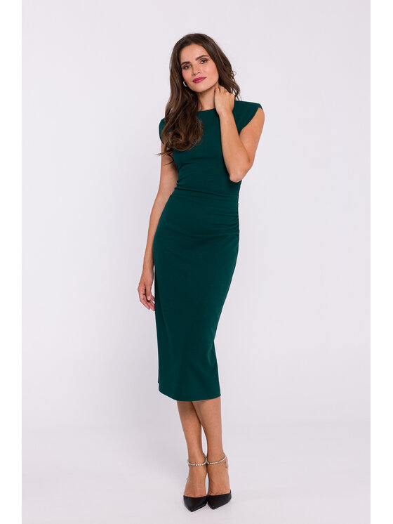 Stylove Stylove Sukienka wieczorowa S382 Zielony Ladies Fit