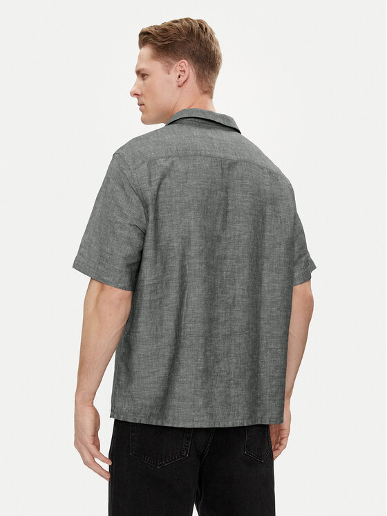 Calvin Klein Calvin Klein Koszula K10K109521 Szary Relaxed Fit