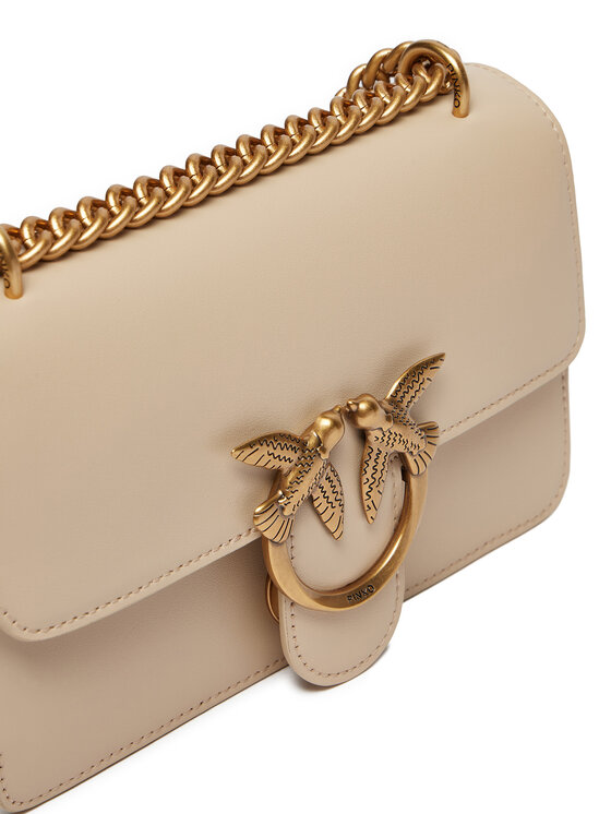 PINKO Pinko Ročna torba Love One Mini Dc AI 24-25 PLTT 100074 A0F1 Bež