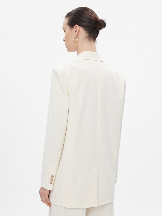 MAX&Co. MAX&Co. Giacca da abito Insegna Bianco Regular Fit