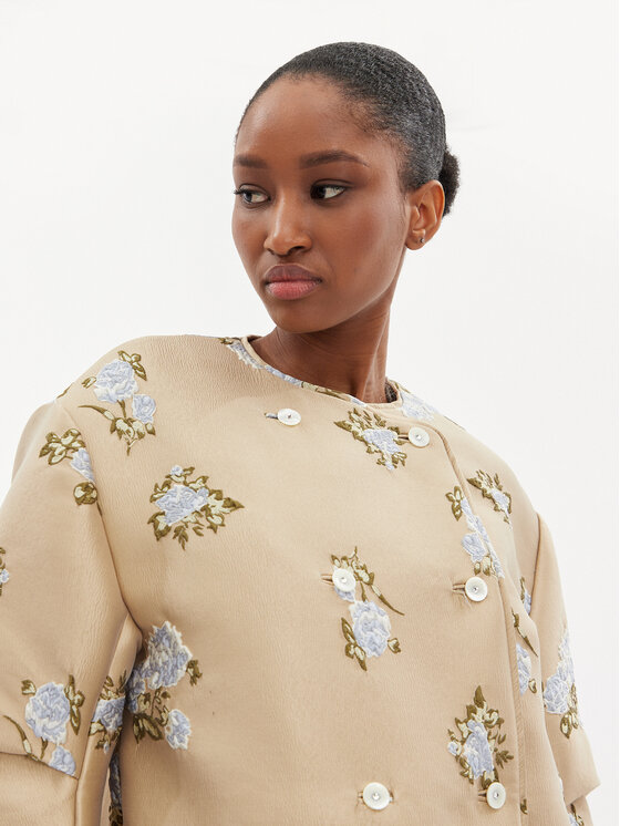 Custommade Custommade Демісезонна куртка Filina 999442875 Золотий Oversize