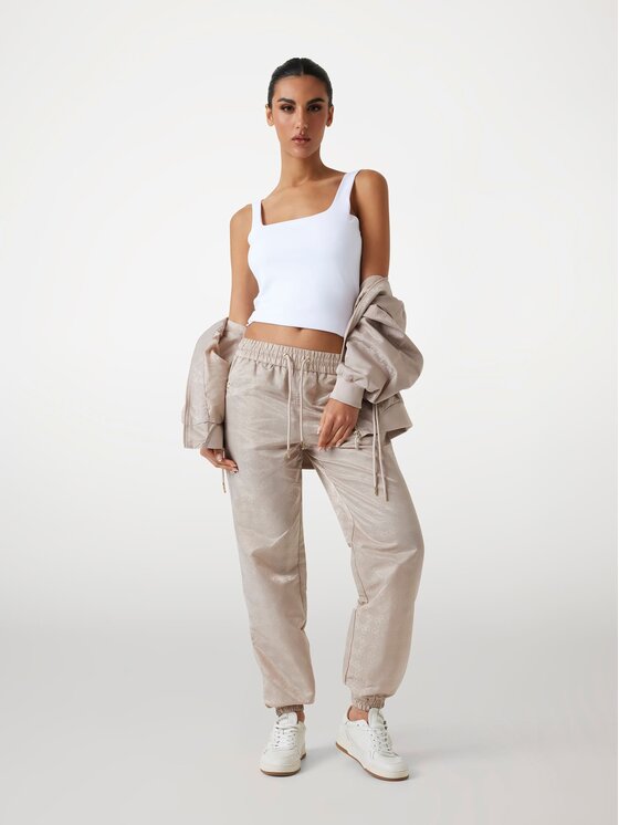 Guess Guess Μπουφάν μεταβατικό 177291 Μπεζ Classic Fit