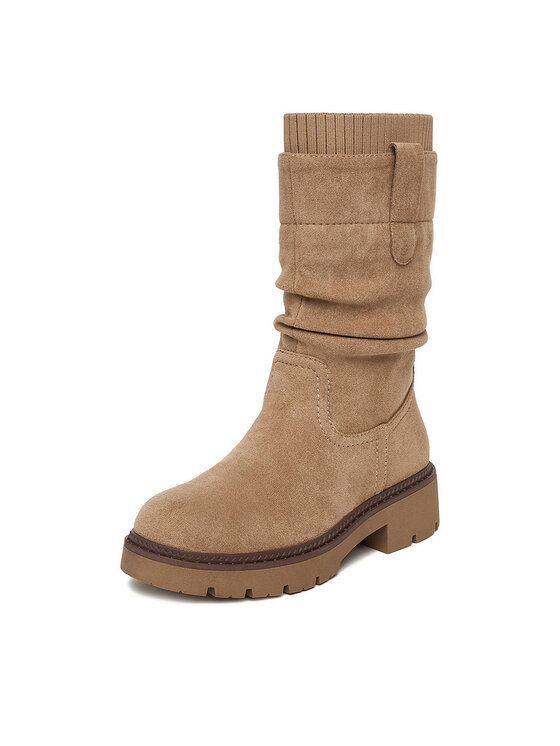 Clara Barson Clara Barson Stiefeletten CEO-WS6332-01 Beige