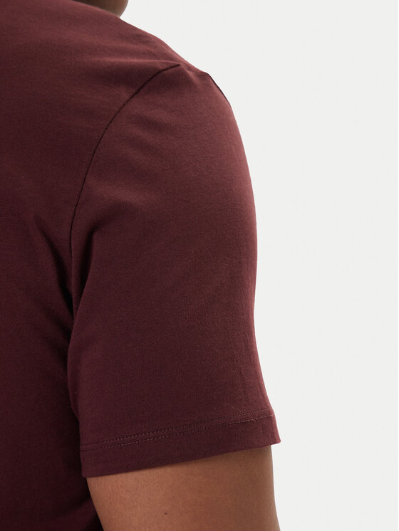 Calvin Klein Calvin Klein T-krekls Logo 30s LV04LD230G Bordo Relaxed Fit