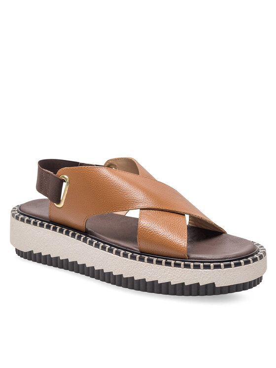 Badura Badura Sandali BEKI-01W3-003 Marrone