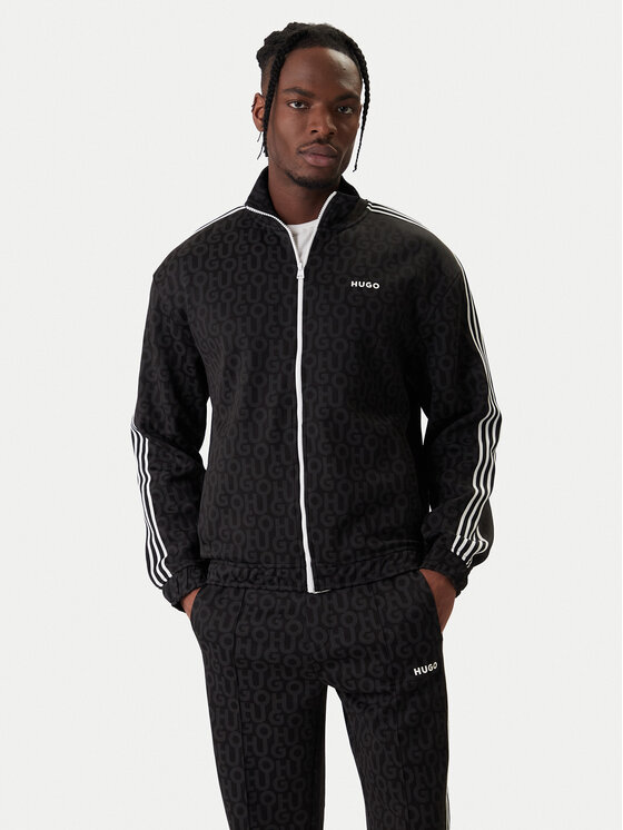 HUGO HUGO Jogginganzug Tracksuit 50542894 Schwarz Regular Fit