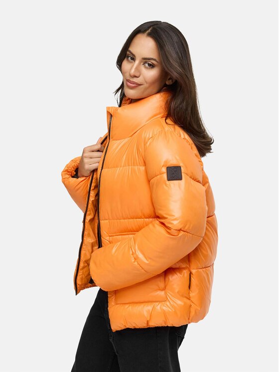 Navahoo Navahoo Kurtka zimowa Eispacht Pomarańczowy Regular Fit