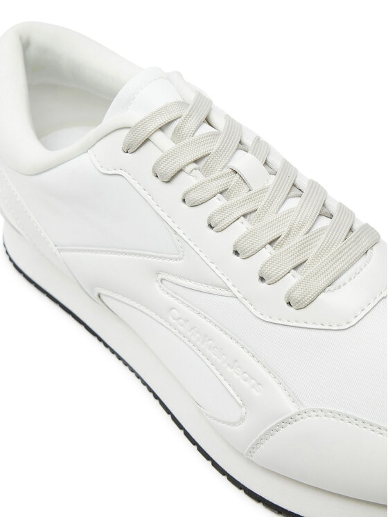 Calvin Klein Jeans Calvin Klein Jeans Snīkeri Retro Runner Multilayer YM0YM01117 Balts