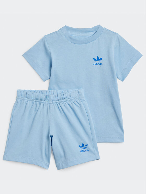 adidas Set T-Shirt und Shorts IN8506 Blau Regular Fit | Modivo.de