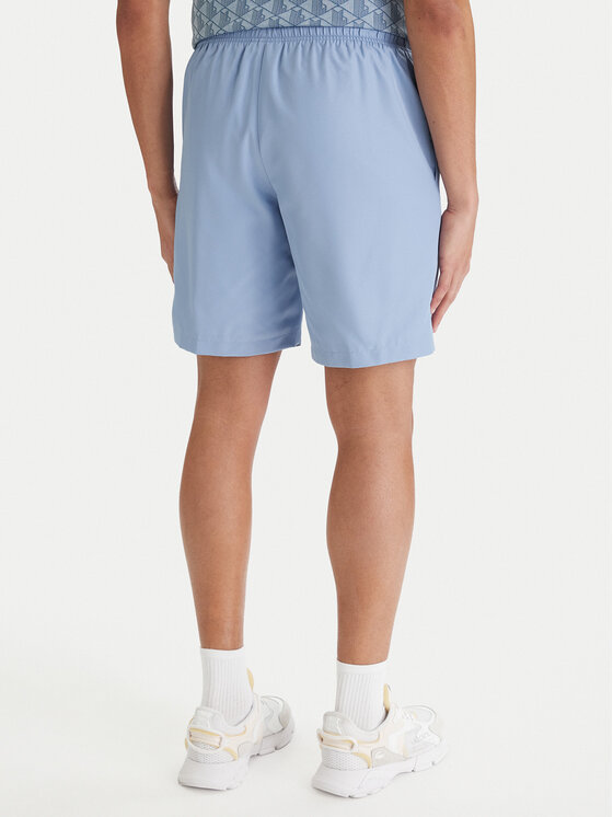 Lacoste Lacoste Pantaloni scurți sport GH353T Albastru celest Relaxed Fit