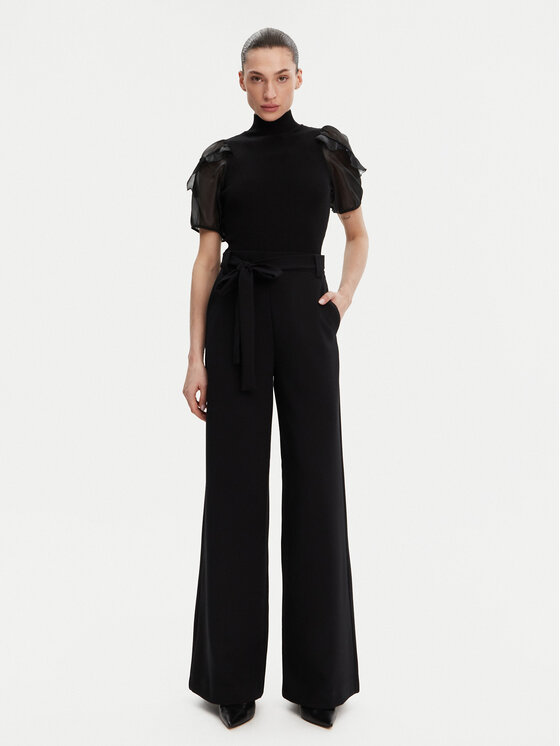 French Connection French Connection Palazzo bikses 74QZH Melns Regular Fit