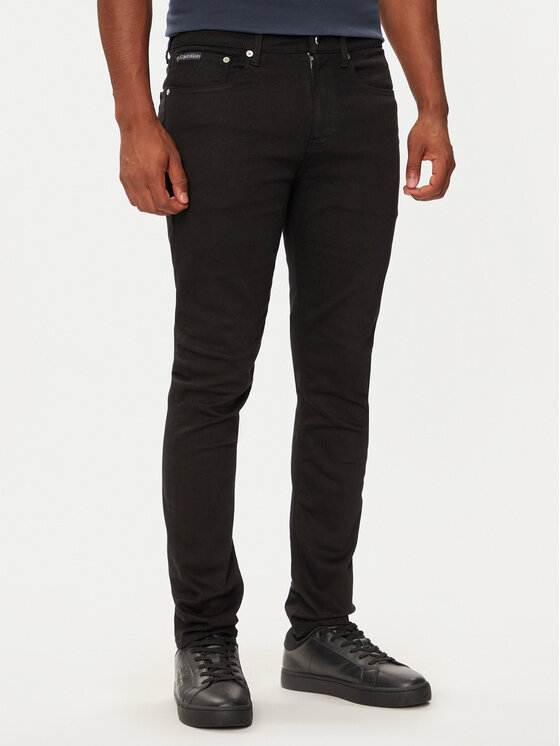 Calvin Klein Jeans Džinsi J30J325970 Melns Skinny Fit