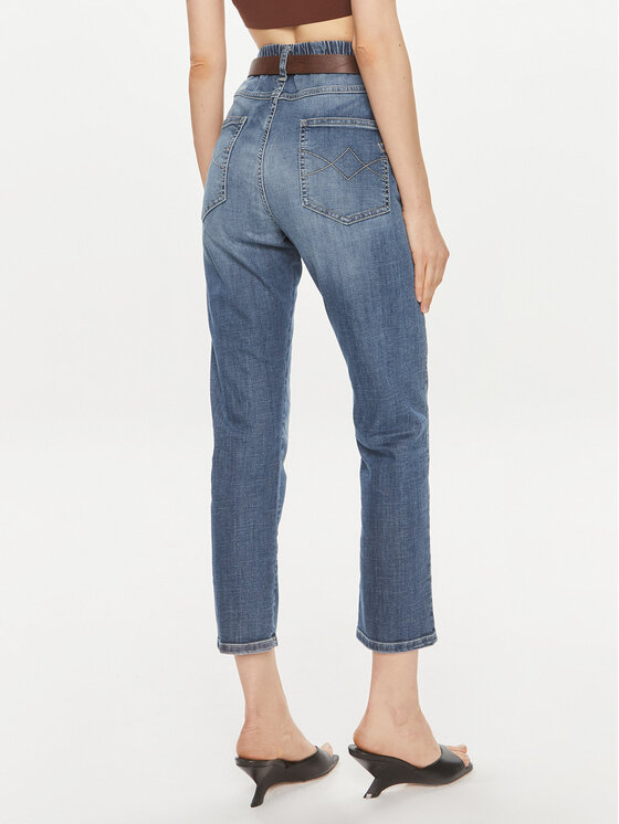 Please Please Jeans P2TDBQ2W7N Blu Straight Leg