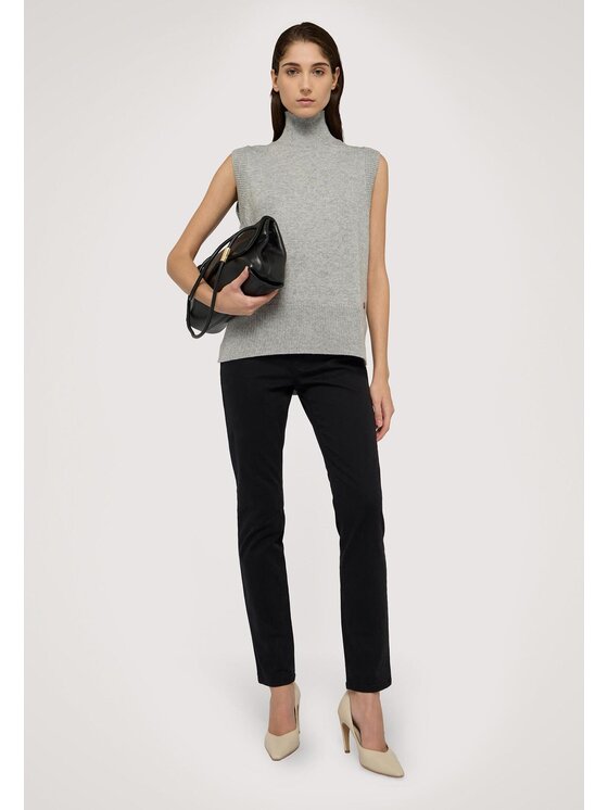 Trussardi Trussardi Pantaloni di tessuto P7039100289N033 Nero Skin Fit