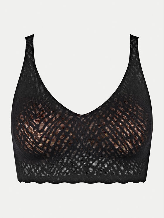 Sloggi Sloggi Top grudnjak Zero Feel Bliss 10219598 Crna